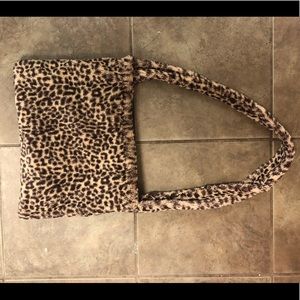 Faux Leopard Shoulder bag